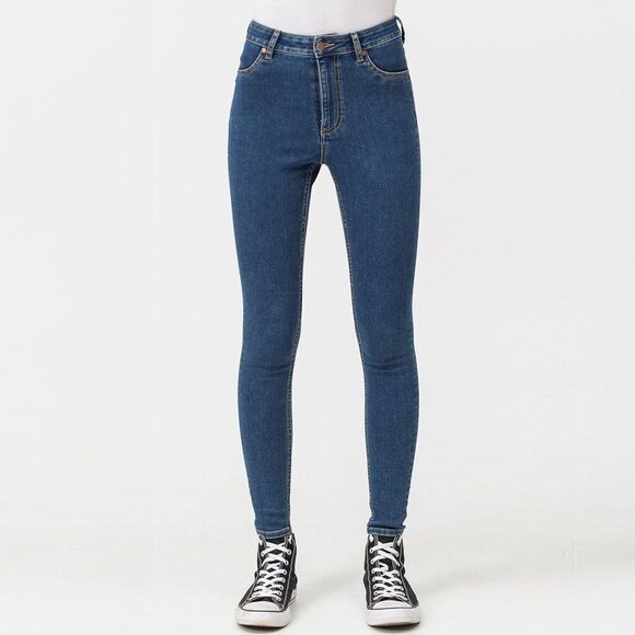 Cheap Monday High Rise Medium Wash Skinny Jeans Size 30 - Picture 2 of 11